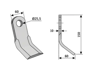 Y-kniv Agrimaster