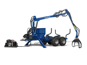Logtrailer 3200 5-spaks